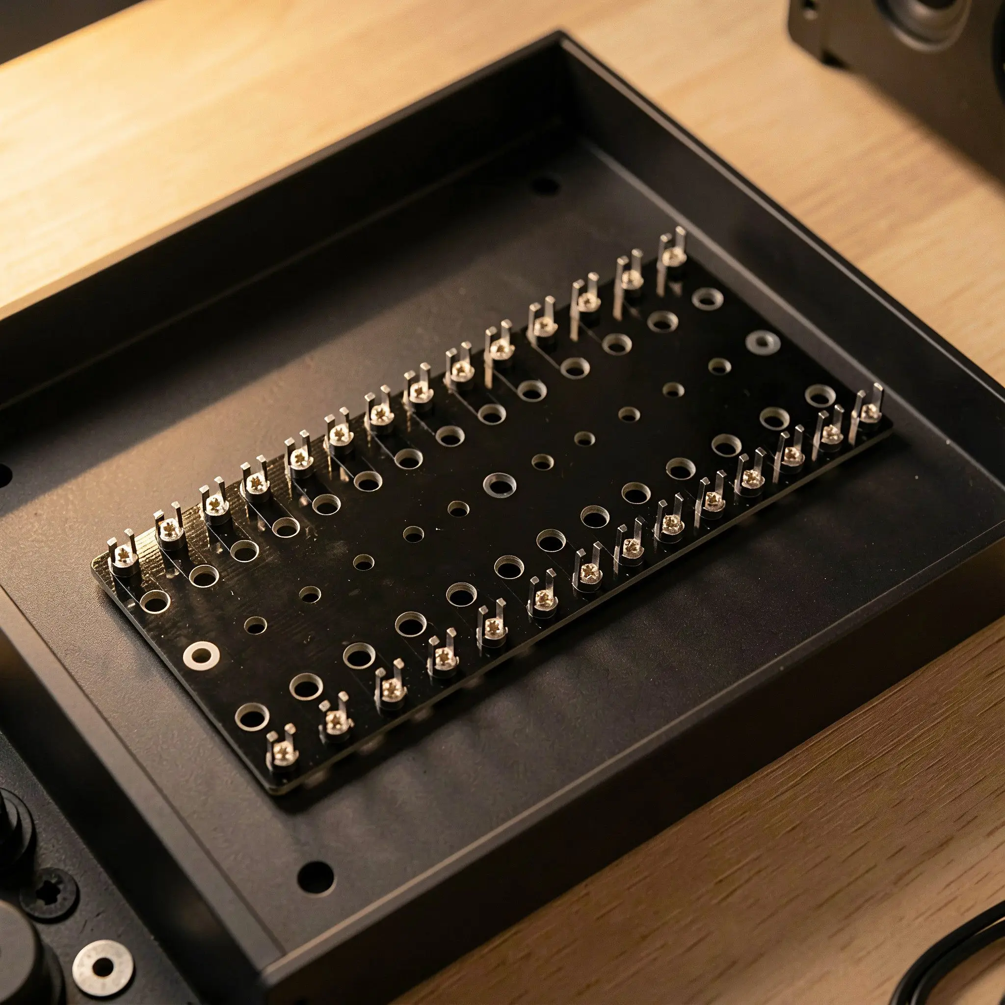 Terminal Strip Jumper Circuits Dual Row Screw Terminals High Performance Insulation Board for DIY Hifi Tube Amplifier