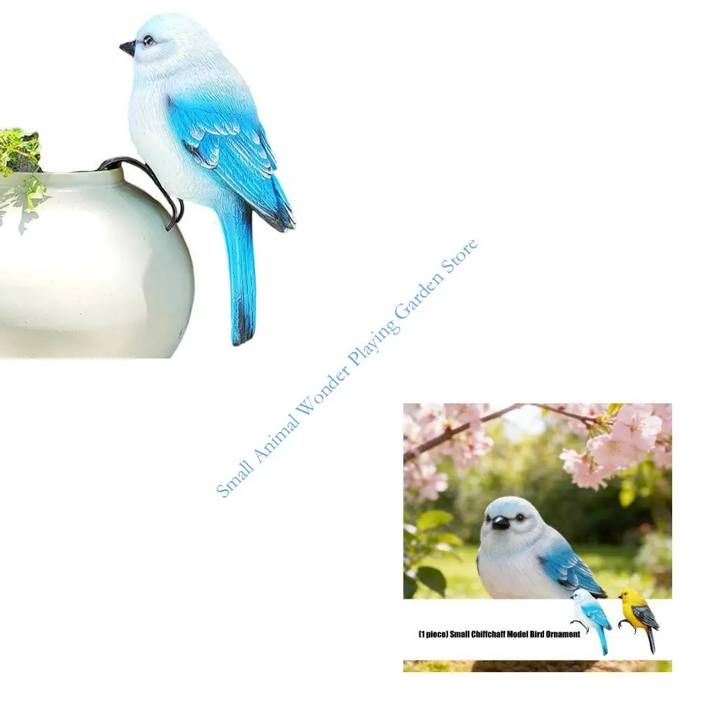 Simulation Bird Statue Living Room Ornaments Home Artificial Crafts Garden Sculpture Porch Yard Decoration