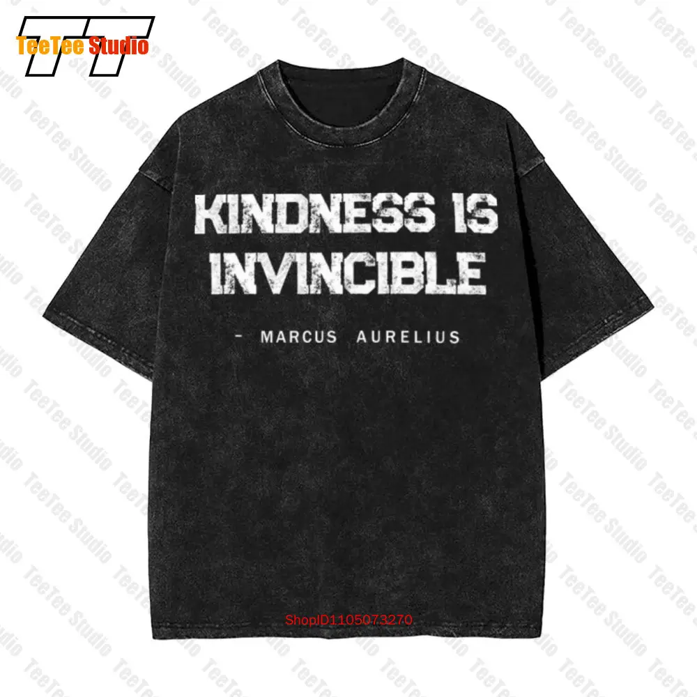 

Винтажная футболка большого размера Be Kind Equality Anti Racist Marcus Aurelius FFI3