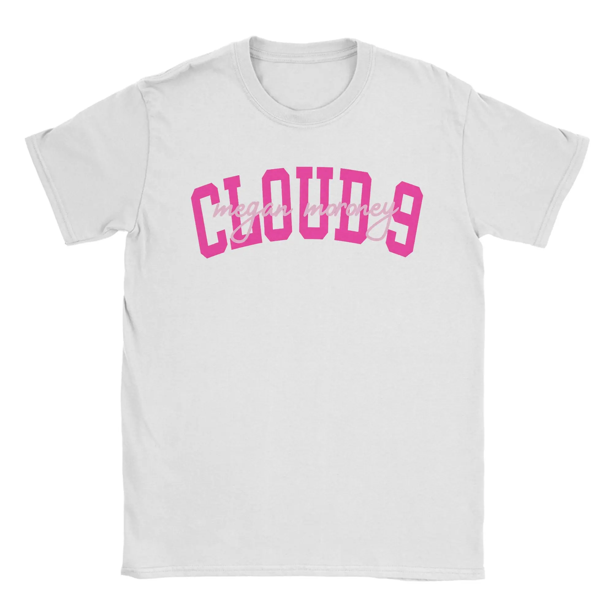 2026 Harajuku T Shirt Megan Moroney Cloud 9 Pink Logo Cotton T-Shirts Popular Tee Shirt for Adult Beach Y2K Short Sleeve Clothes