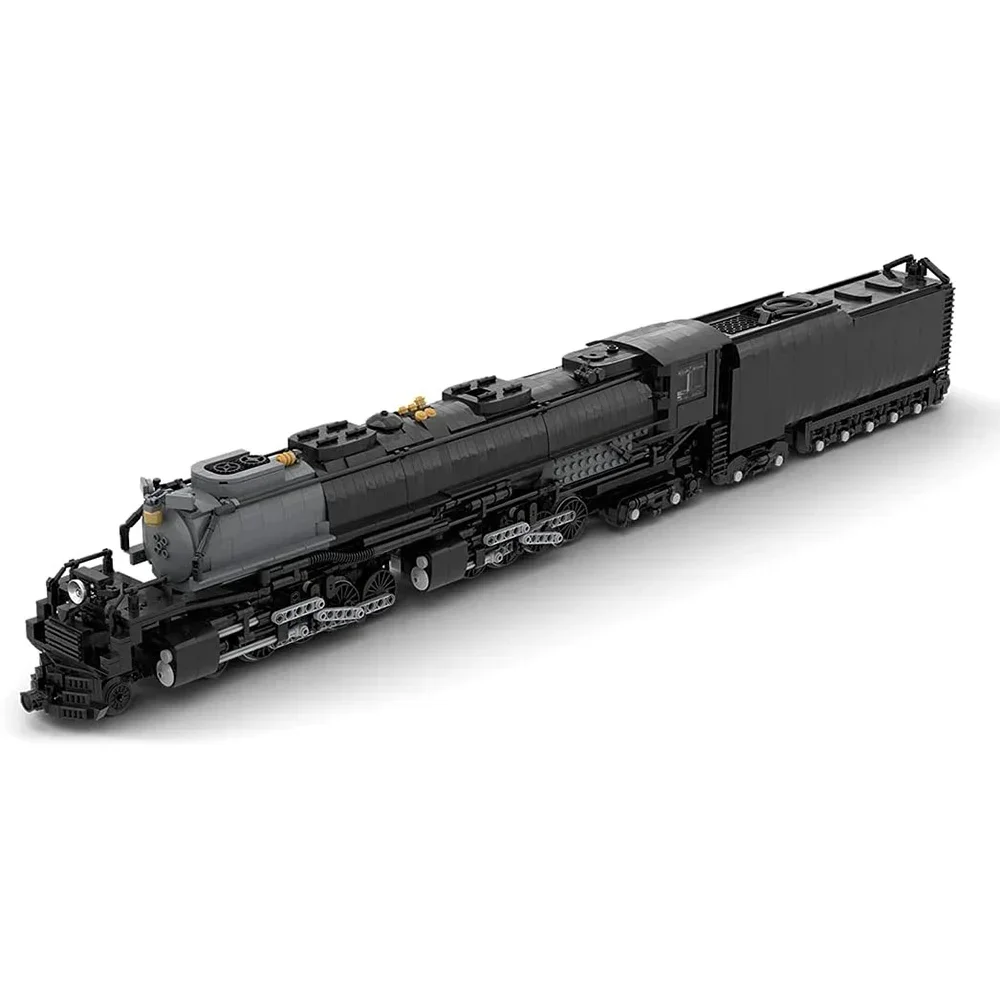 

EKbricks MOC Union Pacific 4014 Big Boy Bricks Train Station Model The Bigboy Locomotive Mechanic Railway Building Blocks Toys