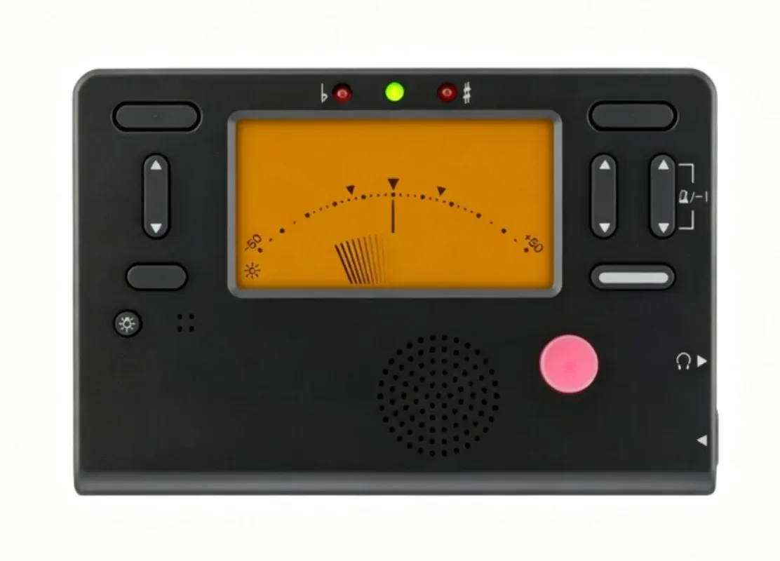 Multi‑instrument Sound Tuner With Rhythm Function, Universal Accessory For String And Wind Musical Instruments