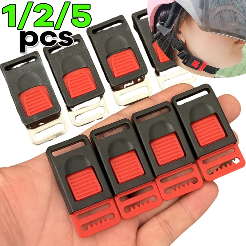 

Universal Adjustable Plastic Clip Fastener Secure Safety Connector Motorcycle Accessories Electric Scooter Safety Helmet Buckle
