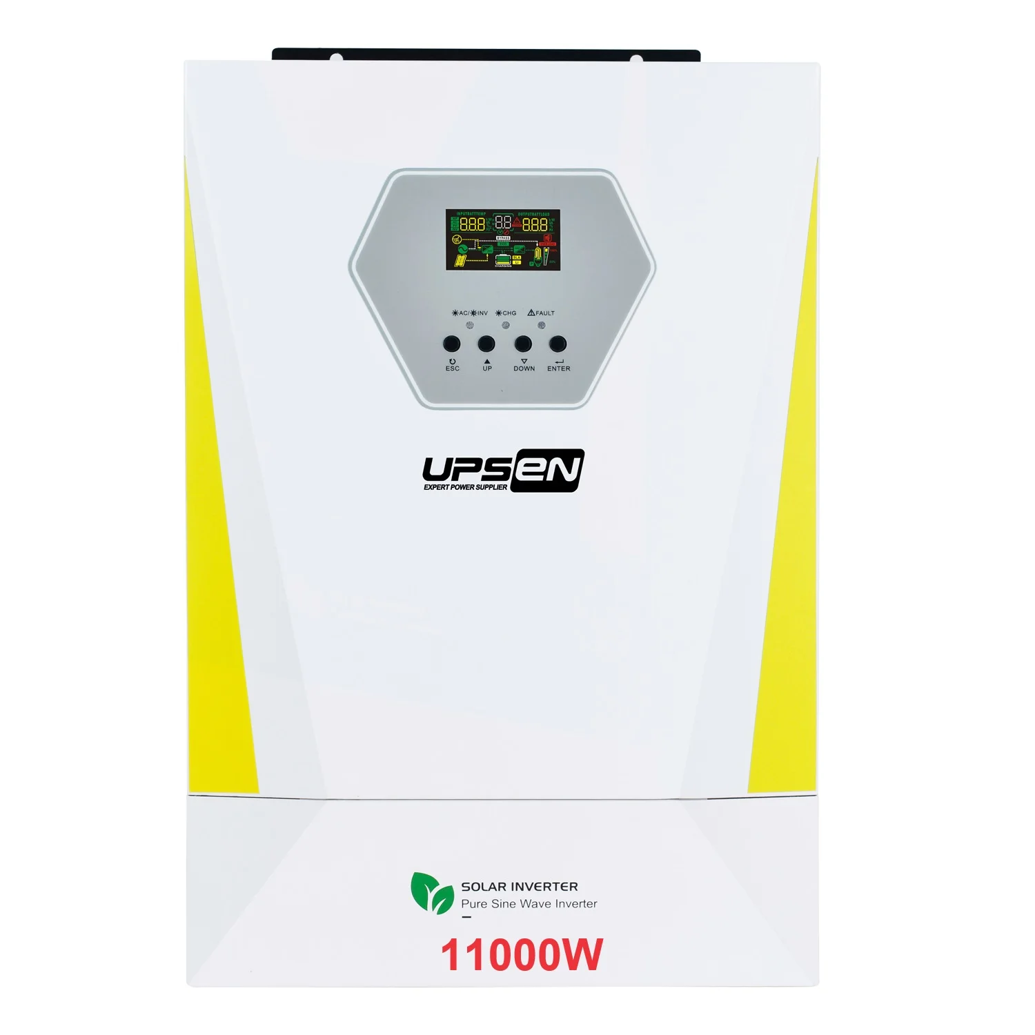 

Solar hybrid inverter 11kw 11000W with Pure Sine Wave Inbuilt MPPT Controller and Remote Wifi Management Function