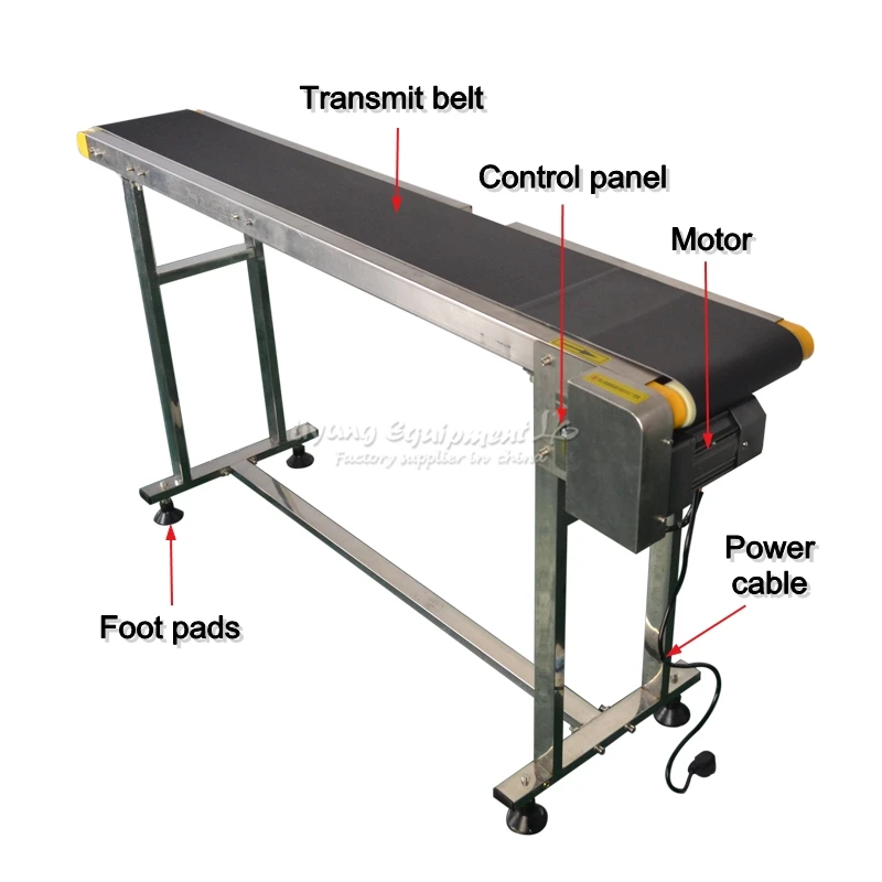 Imagem -02 - Correia Transportadora de 1500 mm 120w Buffles Duplos Garrafa de Adesivo de 1000 mm de Comprimento para Impressora Jato de Tinta de Alimentos Laser de Fibra Aço Inoxidável