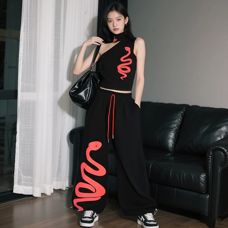 2025 Kinder Jazz Dance Kostüm Mädchen Crop Tops Hosen Hip Hop Kleidung Kpop Street Wear Y2K Kleidung Bühne Leistung Anzug BL15836