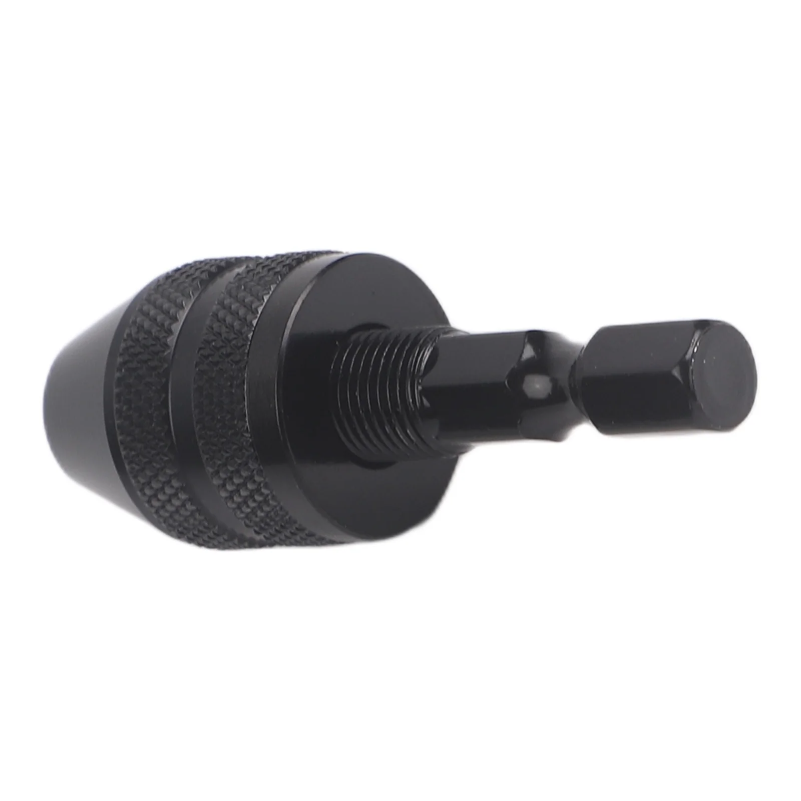 Keyless Three Jaw Chuck 0.3-3.6mm for 6.35mm Hex Shank Tools Enables Fast Bit Swaps Without Additional Wrenches or Keys