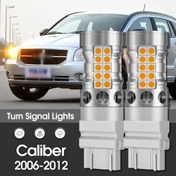 Canbus LED Turn Signal Light Lamp 2pcs Accessories For Dodge Caliber 2006-2012 2007 2008 2009 2010 2011