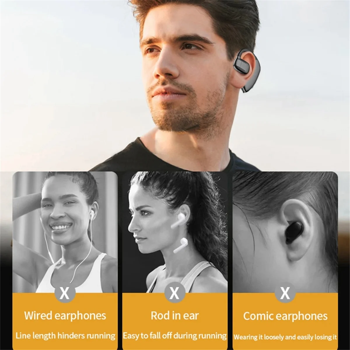 Popular Bluetooth 5.4 Earphones with LED Digital Display Wireless Headset