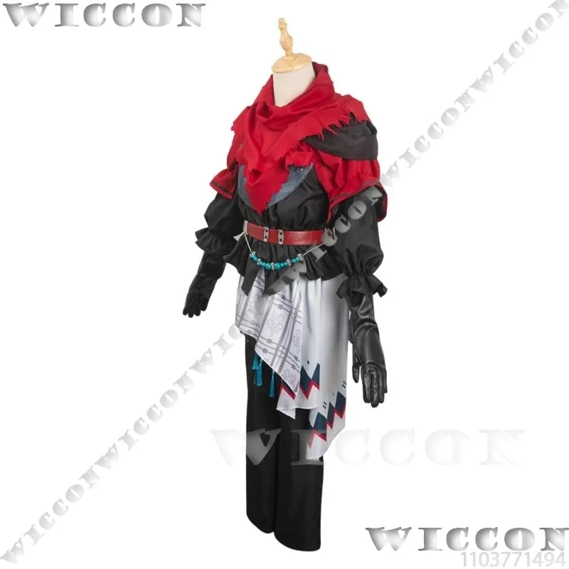 

a7d@Joshua Rosfield Game FF Cosplay 16 Medieval Clothing Brother Man Full Set Suit Blonde Curly Wig Halloween Party Cos Customiz