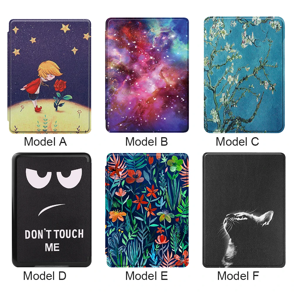 킨들 페이퍼화이트 12세대 2024 7인치 전자책 케이스용 PU 가죽 케이스 (자동 절전/웨이크 기능 포함)