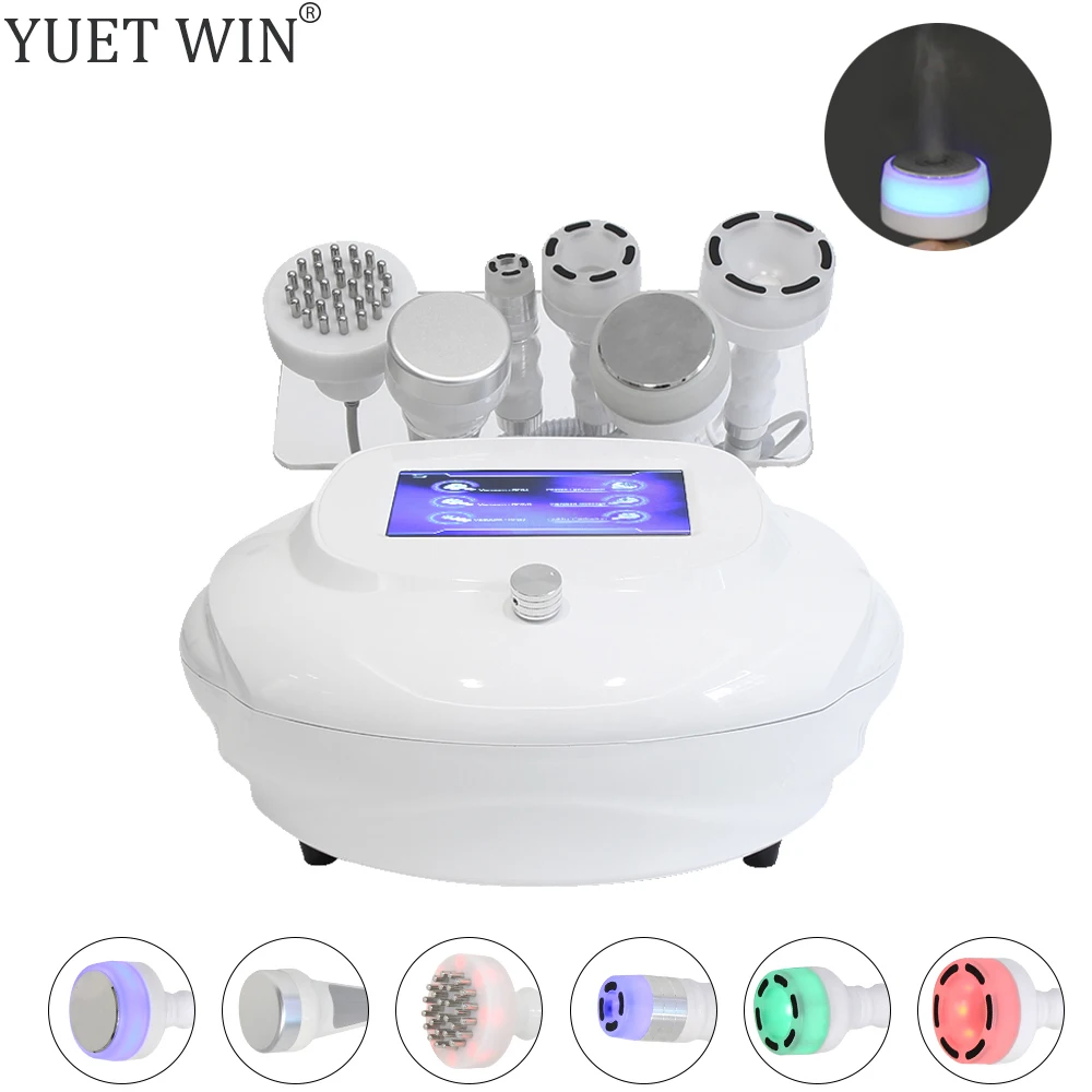 120K Cavitation Machine  Vacuum Body Sculpting Facial Lifting Cellulite Vibrating Massage with Heating Beauty Device