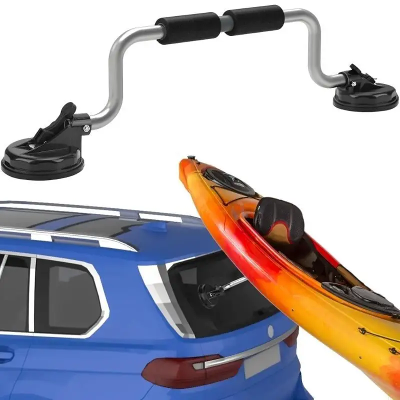 

Kayak Roof Roller Loader Mount Suction Cup Holder Kayak Load Assist with Suction Cup Car Top Kayak Roof Load Assist
