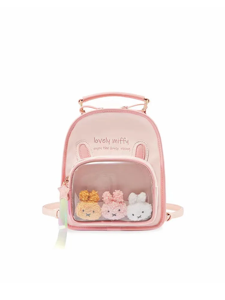 Hallo Kitty neue Kinder rucksack Frauen lässig vielseitige Schulter Student niedlichen transparenten Gelee Tasche Schult asche Süßigkeiten