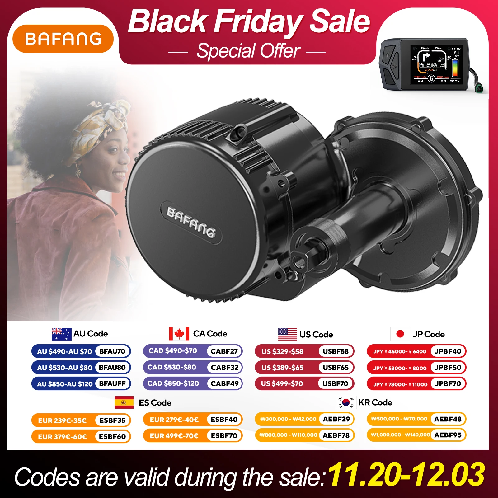 

Bafang 750w 48v kit complet Mid Drive Motor 8fun BBS02 Bicycle Electric eBike Conversion Kit Powerful Central e-Bike Engine CAN