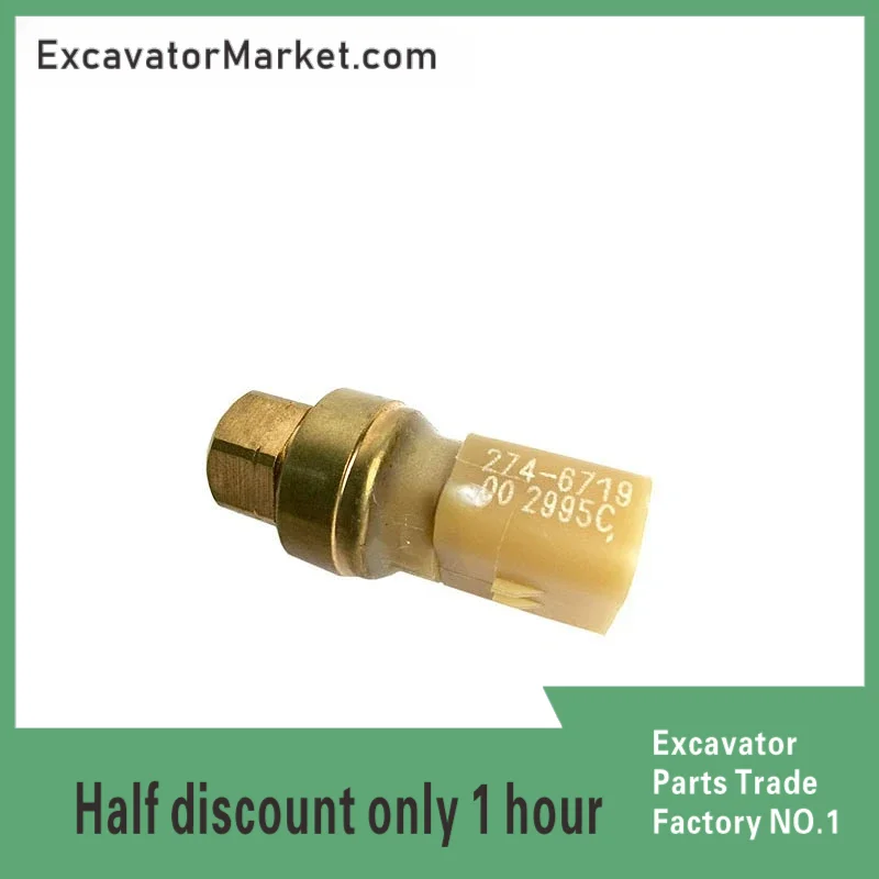 

Excavator Accessories For Caterpillar E330d/e336d/e325d/c9 Engine Oil Pressure Sensor 274-6719/2746719