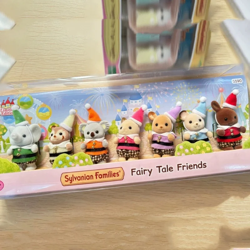 

Original Sylvanian Families Accessories Clothes Furniture Houes Good Friends Seven Dwarfs Girl Simulation Play House Doll