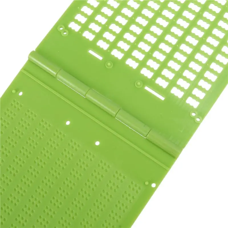 Delicate Texture-10X 9 Lines 30 Cells Braille Writing Slate And Stylus Plastic Braille Slate Kit For The Blind