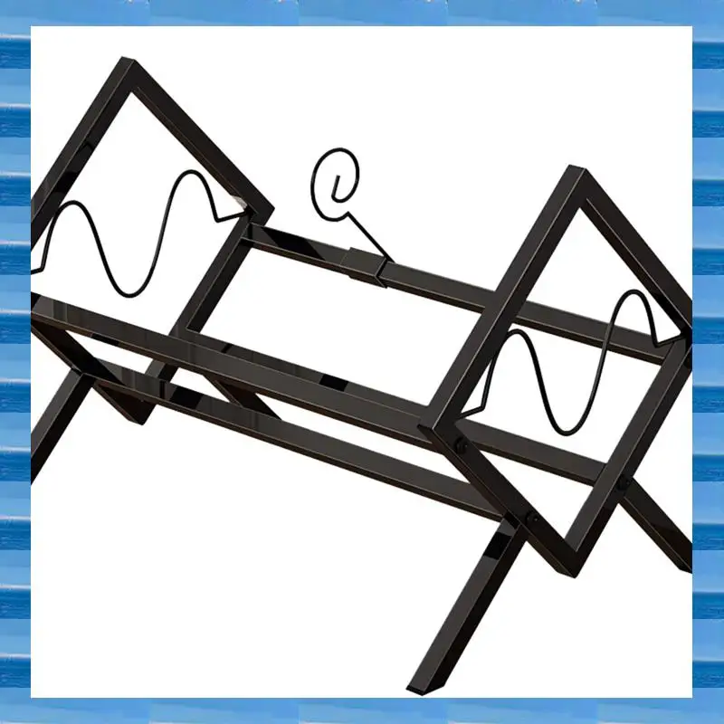 

Стойка для записей AT53, настольная стойка для книг и журналов, металлическая стойка для витрин, многофункциональный органайзер для компакт-дисков, стеллаж для хранения