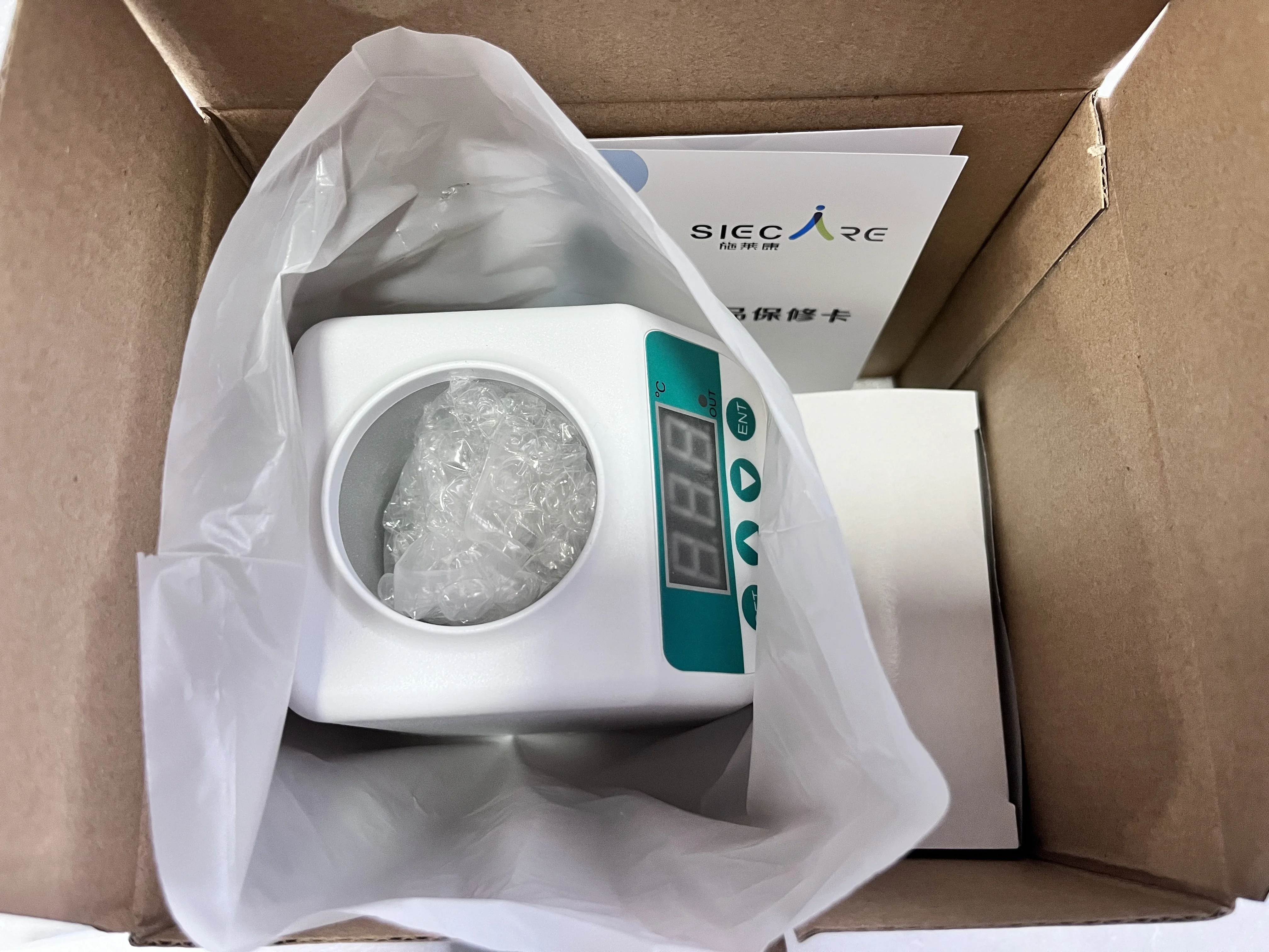 Chauffe-fluide électrique à tasse unique, Machine chauffante, Instrument vétérinaire