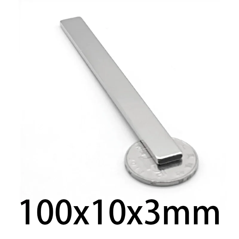 100x10x3mm Strong Magnet 100*10*3mm Block Magnets Powerful magnetic 100X10X3 For Home Refrigerator,Office,DIY image 4