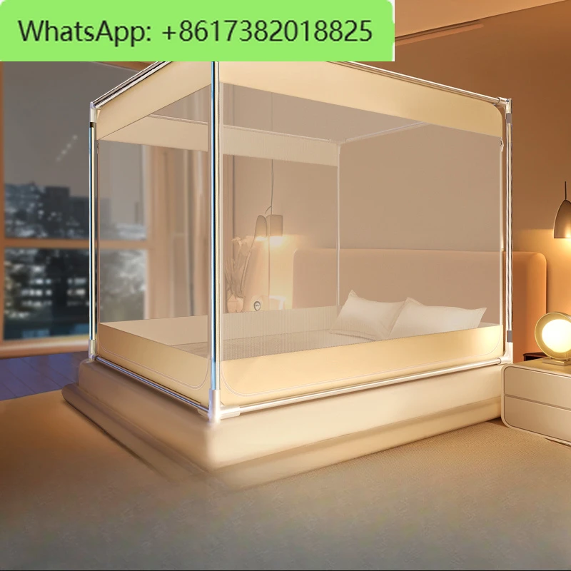 Fallendes Jurte-Moskitonetz, komplettes Schlafzimmer für den Haushalt, Premium-Sitznetz für Kinder, mückensicher für Babys