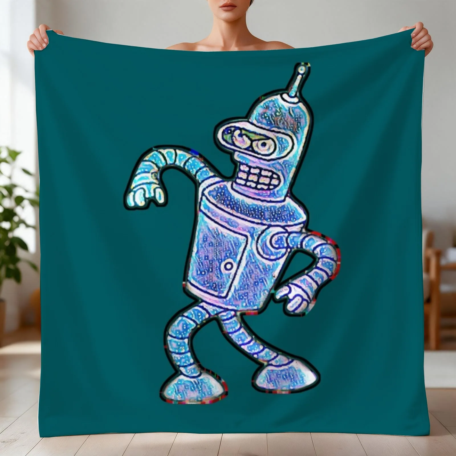 Bender Strut Midnight Edition Throw Blanket Weighted warm for winter Hairys Blankets