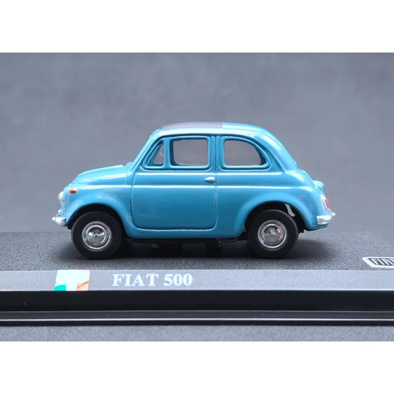 1:43 Scale Fiat 500 Alloy Car Model Toys Diecast Collectible Ornament