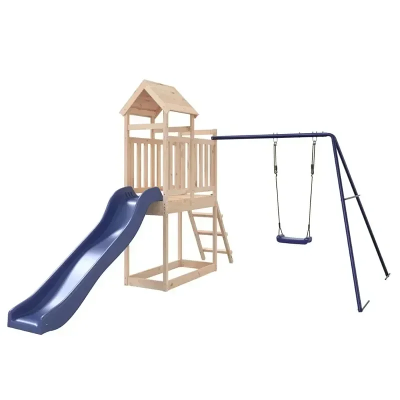 

Outdoor playground solid pine wood