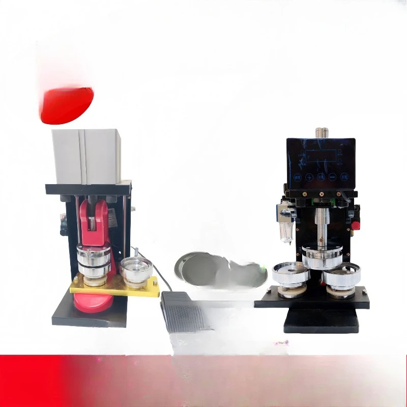 

Inductive pneumatic badge machine, all of which are high-efficiency production machines