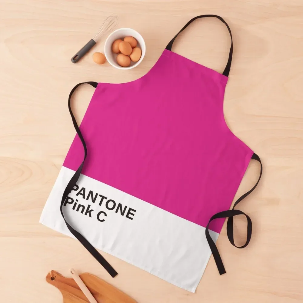 

pantone Pink C Apron Hairdressing Chef Accessory man chef uniform Waterproof Apron