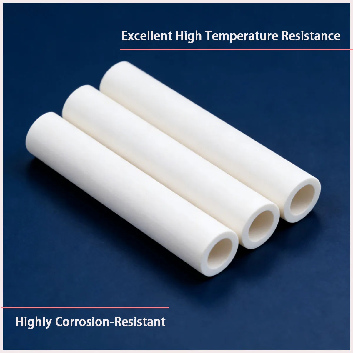 Inner Diameter 0.4-25mm Alumina Ceramic Hollow Tube for Metallurgy, Chemical Industry, Environmental Protection, Etc