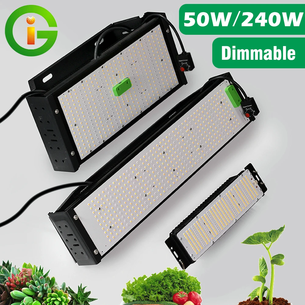 Full Spectrum Led Grow Lights For Indoor Plant 240W Hydroponic Lamp Phyto Bulb Greenhouse Flower Seed Veg Grow Tent Panel