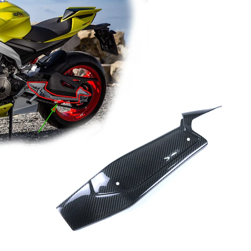 

Подходит для мотоциклаAprilia Aporia RS660, модифицированный корпус, крышка цепи из углеродного волокна, левая крышка поворотного рычага