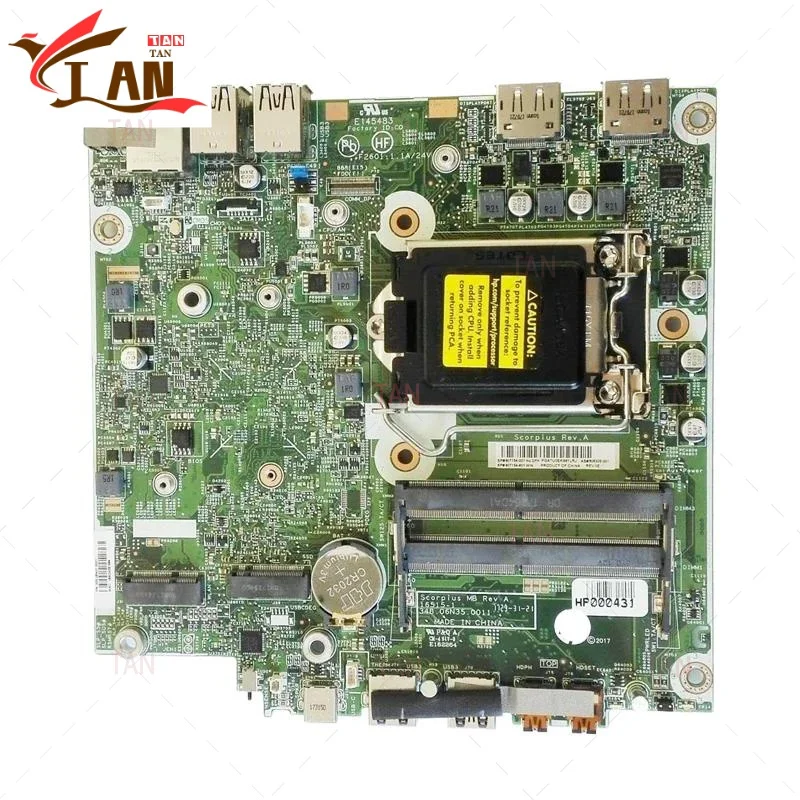 

For HP Elitedesk 800G3 DM Motherboard907154-001907154-601 16515-1 348.0610.0011 Q270 DDR4 Motherboard 100% Working TAN