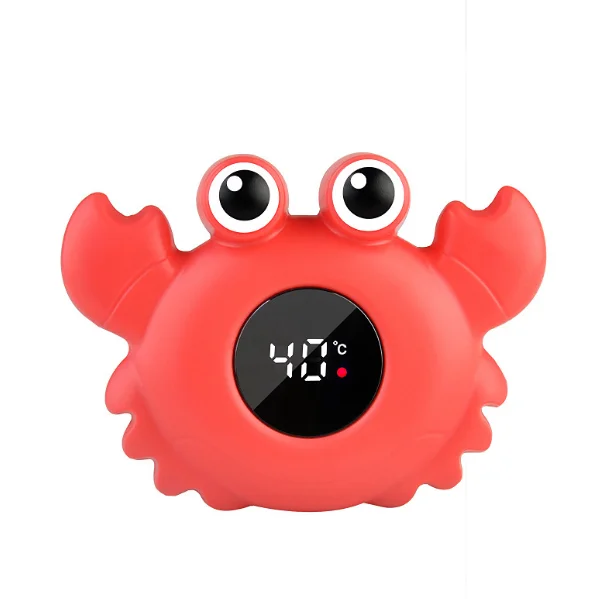 

Household Thermometer Cute Baby Bath Digital Water Thermometer Crab Bath Bath Temperature Measurement