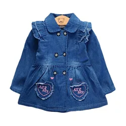 New Spring Autumn Baby Girls Clothes Children Fashion Long Sleeved Dress Kids Clothing Toddler Casual Costume Infant Sportswear