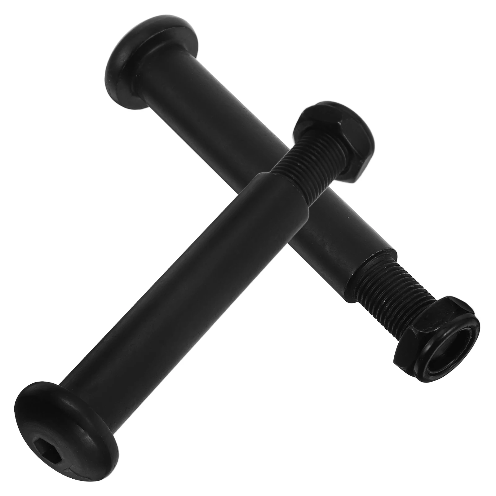 

1 Pair Axles Steel Elliptical Trainer Replacement Parts Fitness Equipment Exercise Fitness Part Machine Accessories