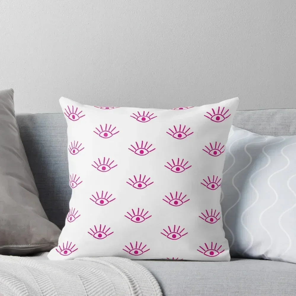 

Pink Evil Eye Pattern Throw Pillow Cushions Cover Decorative Cushions For Living Room pillow