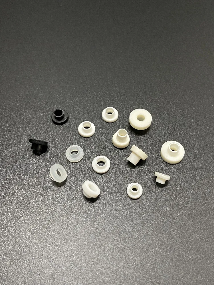 White And Black Natural Color Nylon Insulated Screw Meson Two Layers Of Plastic Gasket Transistor Washer Model TO-220 TO-3