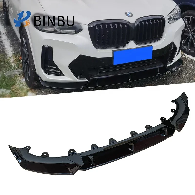 

FOR NEW X3 G01 X4 G02 Front bumper front diffuser retrofit upgrade body kit Surround Kit Front shovel 2022