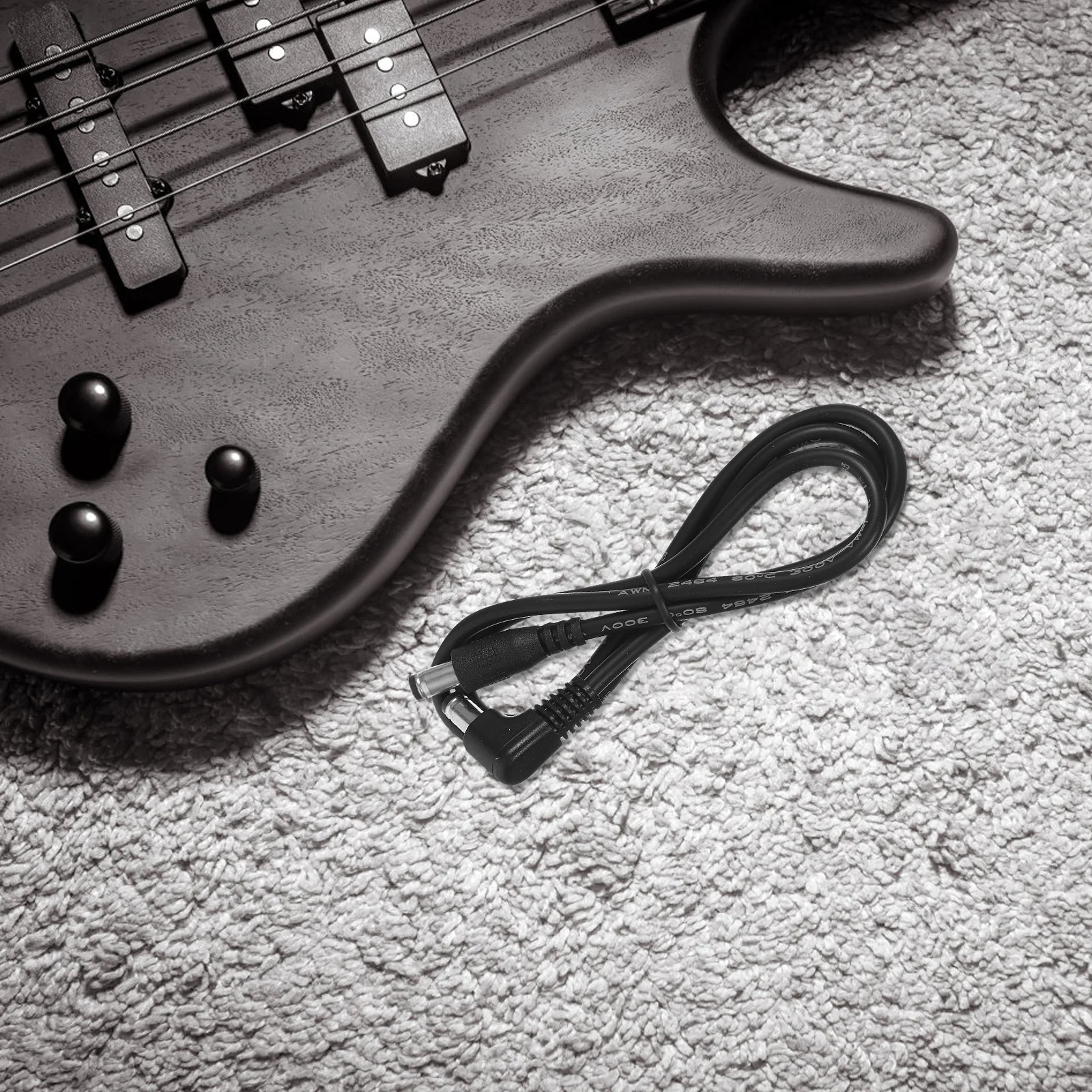 2Pcs Netzteil Kabel Effektor Dc Kabel Lange Lebensdauer Musical Instrument Adapter Kabel Stabile Gitarre Pedal Zubehör