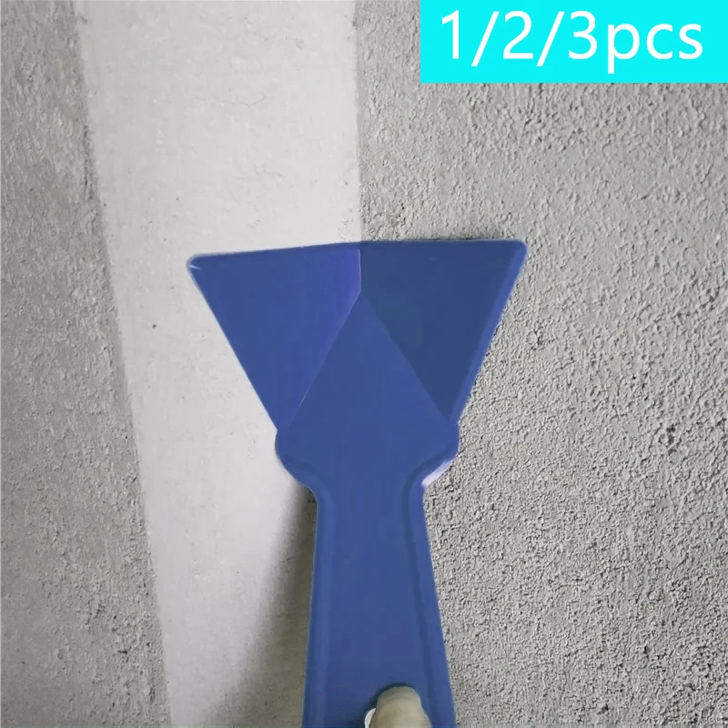 

1-3pcs Drywall Corner Scraper Putty Finisher Stucco Shovel Spatula Spade for Wall Floor Ceramic Tile Grout Construction Tools