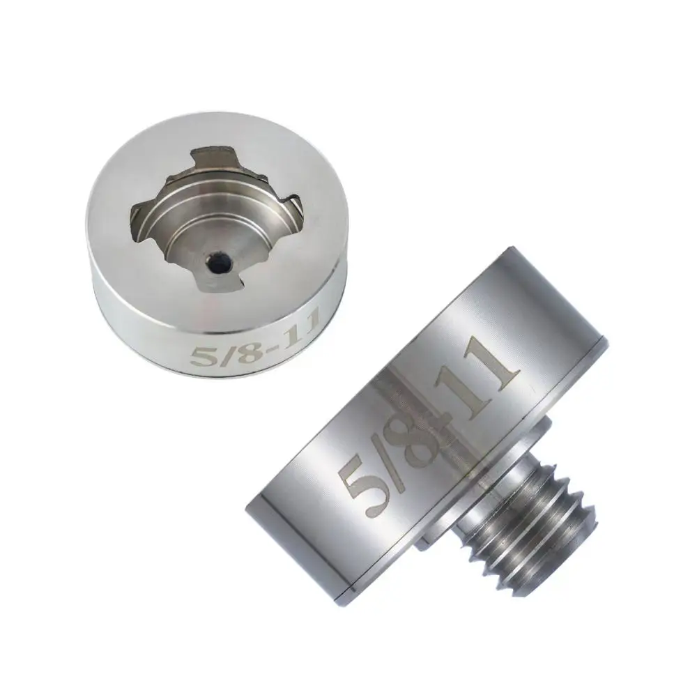 Universal Angle Grinder Locking Nut Quick Release M14 M10 5 8 11 Adapter Self Lock Flange Metal Clamp Hardware