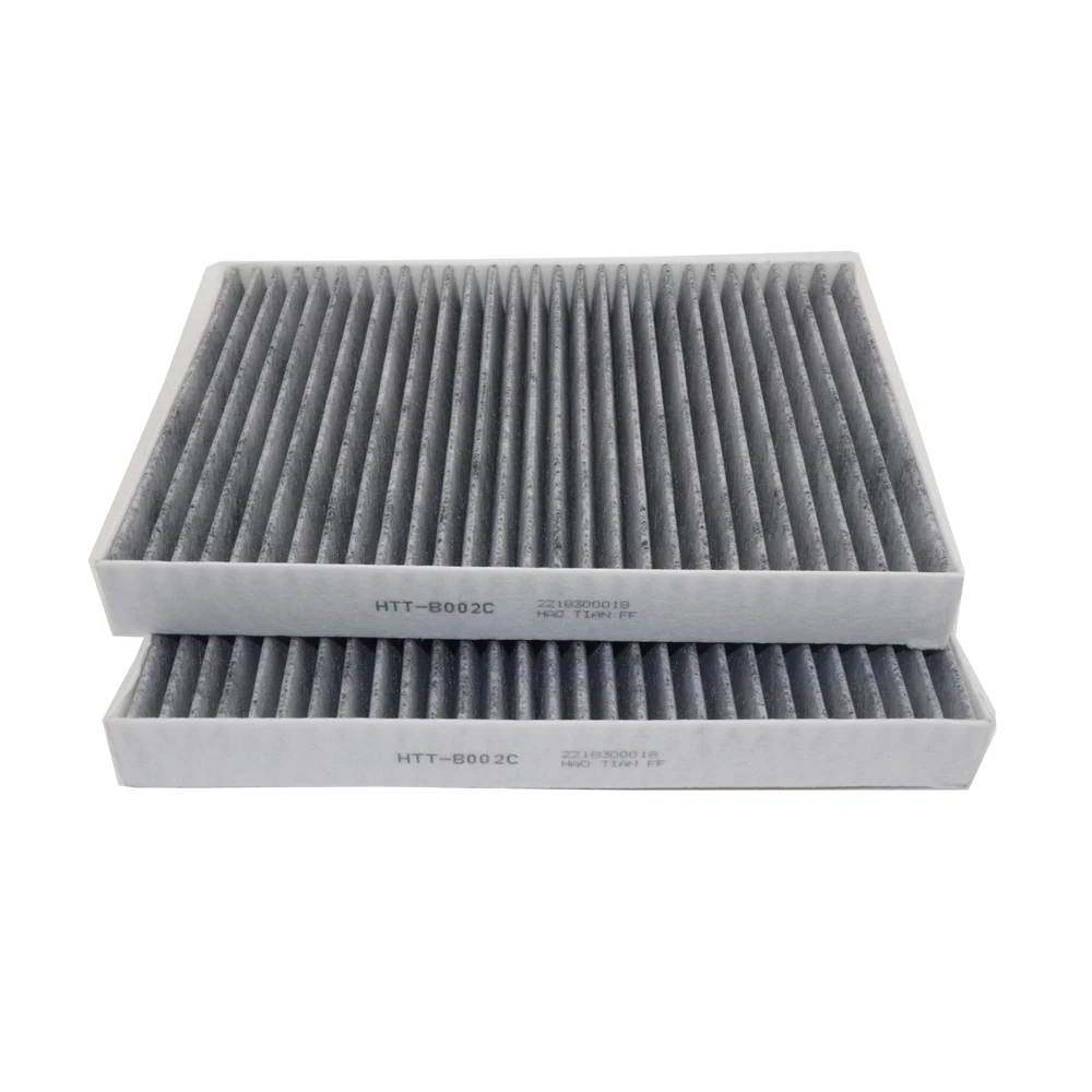 2Pcs Car Cabin Air Filters For MERCEDES-BENZ S300 S350  S400 S450 S500 S550 W221 V221 CUK2722-2 0986AF4596 LAK1145/S