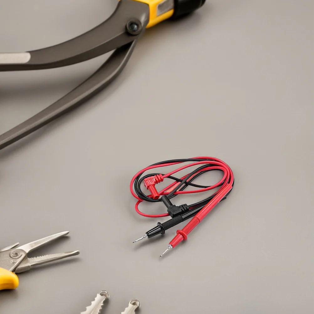 

Universal Multimeter Test Leads 1000V 10A Large Size Comfort Grip Rubber Shrouded Probes Markings Compatible All