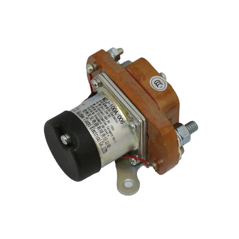 

1020500648 JCC100 1C24-48 MZJ-100A Replacement parts 24V Starter Relay for Zoomlion ZE150E ZE205E ZE210E ZE230E Excavator