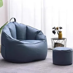 Tumbona coreana para adultos, sofá otomano moderno, pequeño, cómodo para una persona, muebles de exterior