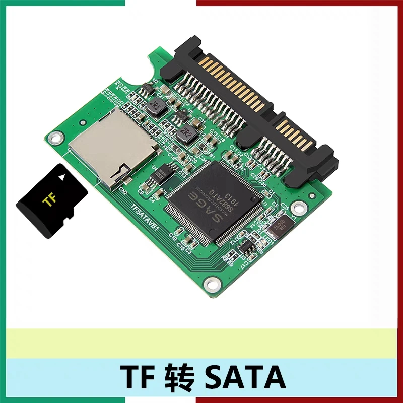 

Переходник с TF на Sata для ноутбука TF Micro SD на Sata SSD жесткий диск адаптер конвертер Прямая поставка