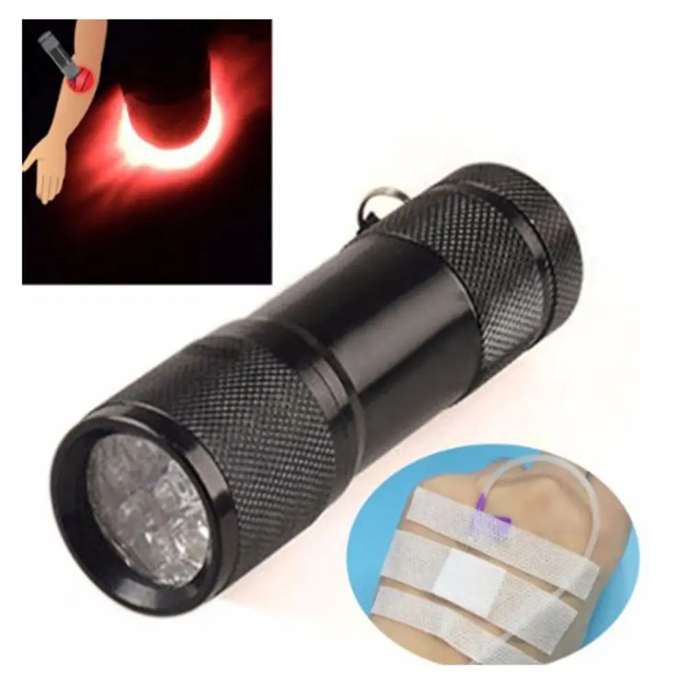 Portable Patient Tool LED Doctor Supplies Red Light Vein Finder Viewer Vascular Displaying Flashlight